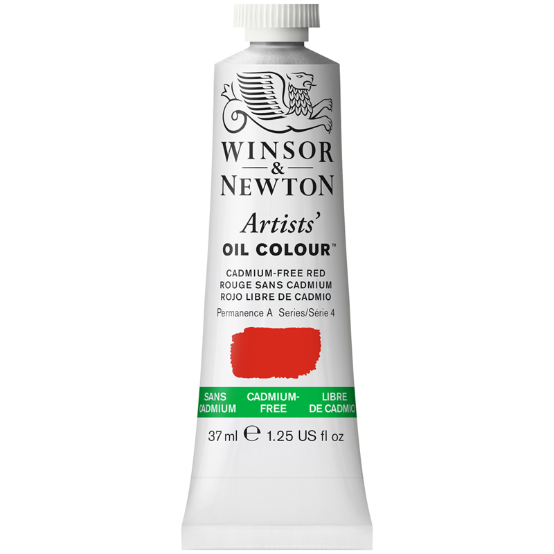 Краска масляная Winsor&Newton Artists' Oil, беcкадмиевый красный