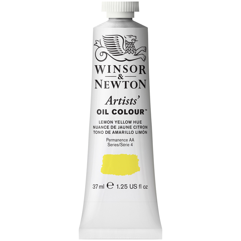 Краска масляная Winsor&Newton Artists' Oil, желтый лимон