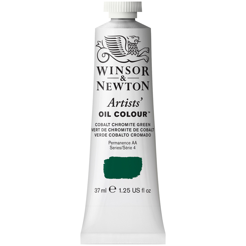Краска масляная Winsor&Newton Artists' Oil, кобальт зеленый хром