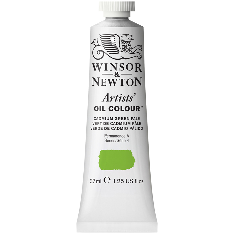 Краска масляная Winsor&Newton Artists' Oil, бледно-зеленый кадмий
